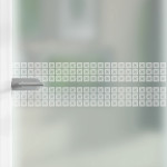 Detail von FLEXO Glastür Satiniert Spirale L 5665