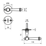 Hallein II-R technische Zeichnung