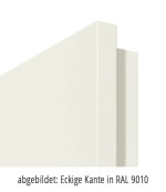 Eckige Kante von Weißlack RAL 9010 LA-60 Premium Innentür
