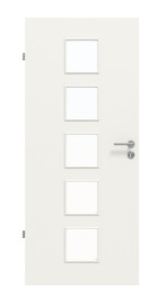 Frontbild von Weiß RAL 9016 LA 5 Basic Durat Innentür - Huga