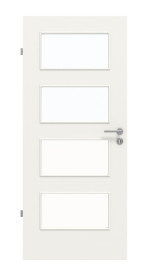Frontbild von Weiß RAL 9016 LA 9 Basic Durat Innentür - Huga