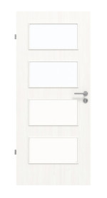 Frontbild von Pino Weiß LA 9 Basic Durat Innentür - Huga