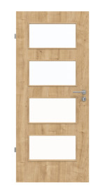 Frontbild von Asteiche LA 9 Basic Durat Innentür - Huga
