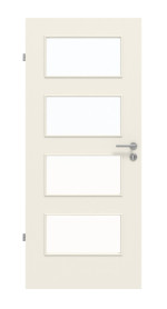 Frontbild von Weiß ähnlich RAL 9010 LA 9 Basic Lack Innentür - Huga