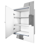 Main-Ansicht von WELLHÖFER Kniestocktür wandbündig mit Korpus und 2 Fachböden