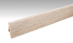 Eiche Arcticweiße Echtholzfurnierte Fußleiste Profil 3 PK (2380 x 20 x 60 mm) - MEISTER
