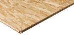 Detailansicht von EGGER OSB3-Verlegeplatte ungeschliffen mit Nut und Feder 2500 mm x 675 mm x 18 mm