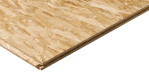 Detailansicht von EGGER OSB3-Verlegeplatte ungeschliffen mit Nut und Feder 2500 mm x 675 mm x 22 mm