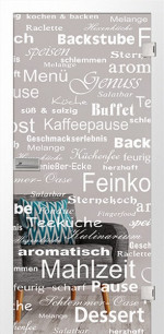 Bild von Picante Mattprint Glastür mit Motiv matt - Erkelenz