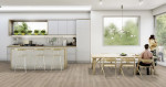 Ansicht von GERFLOR Klick-Vinyl Meadow taupe synchron Senso Premium Clic Bild 4