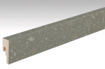 Dekor und Profil von Tarrazzo dunkel 6858 Fußleiste Profil 8 PK (2380 x 18 x 50 mm) - Meister
