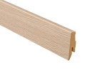 Dekor von Sockelleiste (Eiche Hellbeige) SKL 60