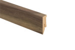 Sockelleiste Nuss NEWPORT folienummantelt 2600 x 50 x 18 mm - Kaindl