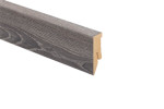 Sockelleiste Eiche SILEA folienummantelt 2600 x 50 x 18 mm - Kaindl