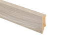Sockelleiste Eiche YORK folienummantelt 2600 x 50 x 18 mm - Kaindl