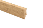 Sockelleiste Eiche PATRAS folienummantelt 2600 x 50 x 18 mm - Kaindl