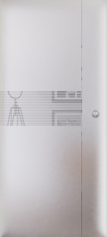 Bild von Modell 399 negativ Ganzglas Schiebetür - Lienbacher Glas