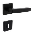 PROGRIFF Türgriff Toni II Zamak schwarz matt quadratische Rosette BB