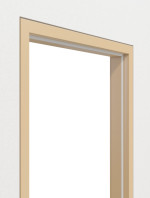 Wandansicht von RAL 1001 Beige Zarge (modulWERK 3.1) - vitaDoor