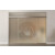 ERKELENZ Doppelflügel-Glasschiebetür Lira Motiv klar mit zwei festen Seitenteilen und Oberlicht DORMA MUTO Variante 2 