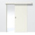 Schiebetür-Set vor der Wand laufend Weißlack 9010 inkl. Schiebetürsystem Classic und Zarge - JELD-WEN