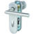 Sicura Ronny-KS Aluminium F1 Schutzbeschlag für Wohnungseingangstüren mit Zylinderabdeckung und Feuerschutz - Südmetall