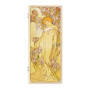 Schwertlilie Innentür Alfons Mucha Reproduktion