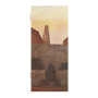 An der Stadtmauer Innentür Caspar David Friedrich Reproduktion