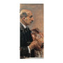 Selbstbildnis mit Palette Innentür Max Liebermann Reproduktion
