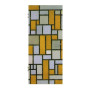 Komposition in Grau und Ocker Innentür Piet Mondrian Reproduktion