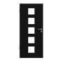 Frontansicht von Schwarz RAL 9005 LA-5 Lack ProLine Innentür - Hörmann