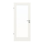 Frontansicht von Coso 10 Weißlack RAL 9016 Premium Innentür LA-01