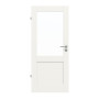 Frontansicht von Coso 20 Weißlack RAL 9016 Premium Innentür LA-01