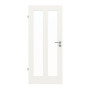 Frontansicht von Coso 23 Weißlack RAL 9016 Premium Innentür LA-02