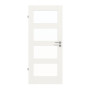 Frontansicht von Coso 45 Weißlack RAL 9016 Premium Innentür LA-04