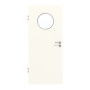 Frontansicht von GARANT Zimmertür 0105-60 Pearl White CPL mit Lichtausschnitt LA-13
