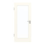 Frontansicht von GARANT Zimmertür 0105-60 Pearl White CPL mit Lichtausschnitt LA-2