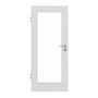 Frontansicht von GARANT Zimmertür 0160-60 Silver Grey CPL mit Lichtausschnitt LA-2