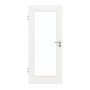 Frontansicht von GARANT Zimmertür D354-60 Designer White Resopal mit Lichtausschnitt LA-2