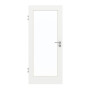 Frontansicht von GARANT Zimmertür D354-60 Designer White Resopal mit Lichtausschnitt LA-3