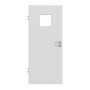 Frontansicht von GARANT Zimmertür 0160-60 Silver Grey CPL mit Lichtausschnitt LA-7