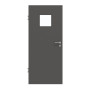 Frontansicht von GARANT Zimmertür 10622-60 Ebony CPL mit Lichtausschnitt LA-7