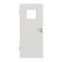 Frontansicht von GARANT Zimmertür 0160-60 Silver Grey CPL mit Lichtausschnitt LA-8