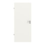 Frontansicht von LEBO Innentür-Set Weiß RAL 9016 CPL mit Zarge und Drücker