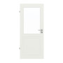 Frontansicht von Piemont Typ 7102-LA Sira-Weiß (ähnl. RAL 9003) WestaLack-Soft Basic Innentür - Westag