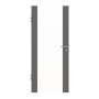 Frontansicht von HÖRMANN Innentür Rail 1 Staubgrau RAL 7037 Duradecor DesignLine