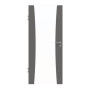 Frontansicht von HÖRMANN Innentür Rail 2 Staubgrau RAL 7037 Duradecor DesignLine
