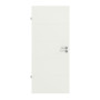 Frontansicht von Velvet Typ 7505 Sira-Weiß (ähnl. RAL 9003) WestaLack-Soft Basic Innentür - Westag