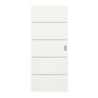 Frontansicht von GARANT Schiebetür Corona 730 Quer Authentic Bianco CePaL 