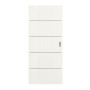 Frontansicht von GARANT Schiebetür Corona 830 Authentic Bianco CePaL 